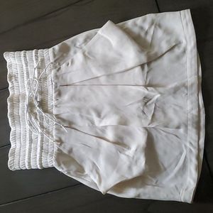 A.L.C. Silk Skirt with Elastic Waistband